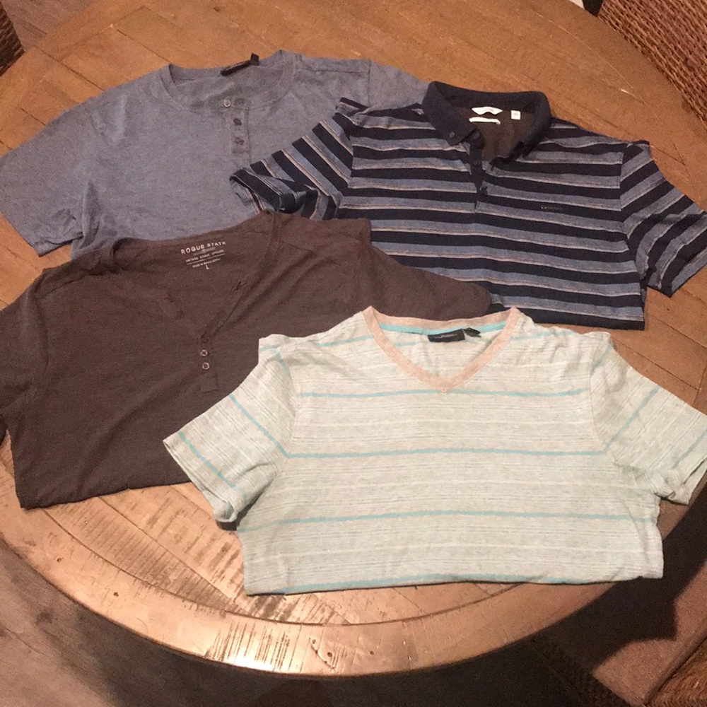 $12-Various designer Men shirts